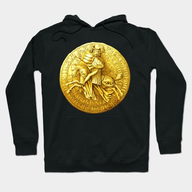 Coin - Knight Hoodie by blackroserelicsshop@gmail.com